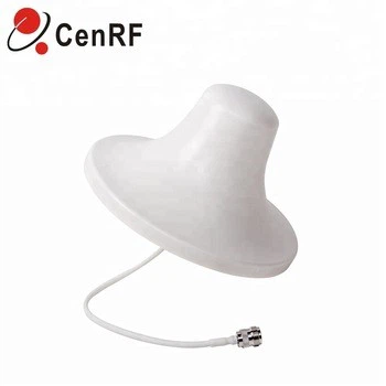 698-2700MHz 3/5dBi Omni Ceiling Antenna White Wire
